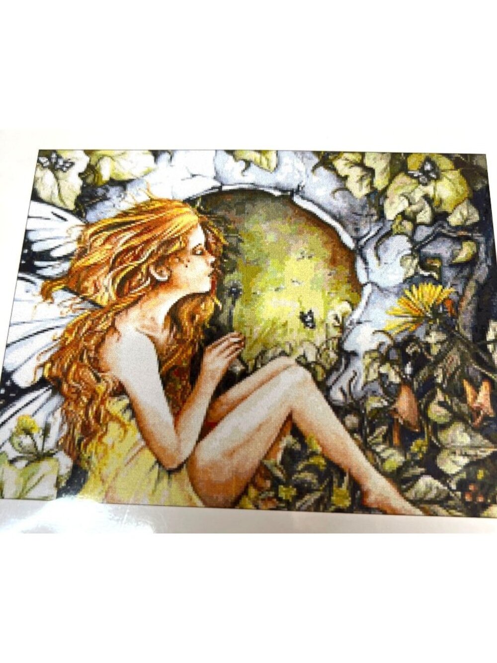 RARE Dandelion Wishes Cross Stitch Pattern By Character Creations